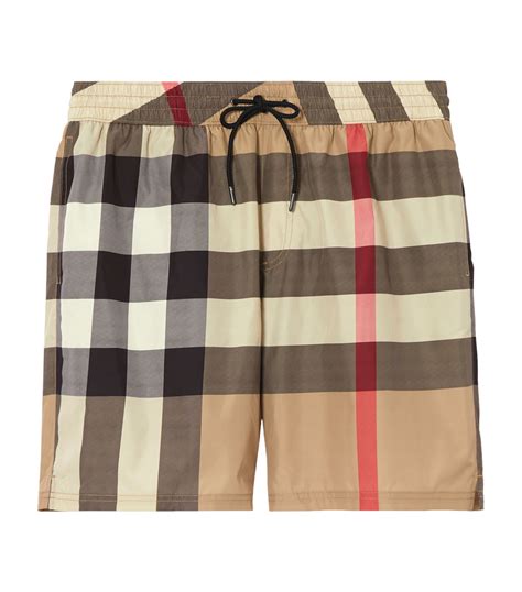 burberry zwembroek|burberry check shorts.